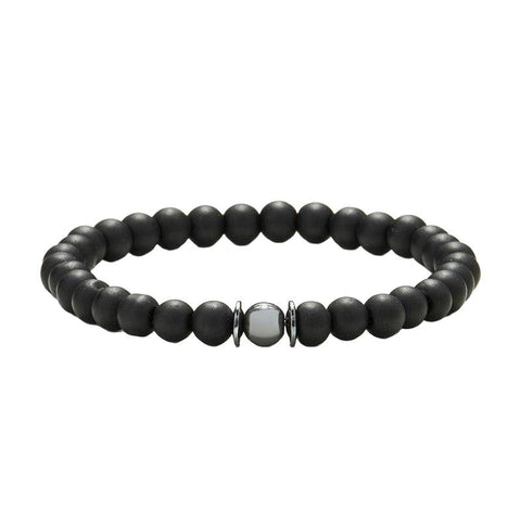 The Watch Boutique Chrysostomos Handmade Bracelet with Onyx