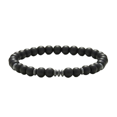 The Watch Boutique Chrysostomos Handmade Bracelet with Onyx