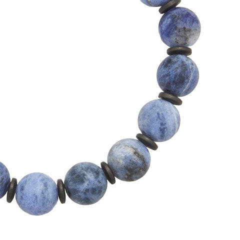 The Watch Boutique Chrysostomos Handmade Bracelet with Sodalite