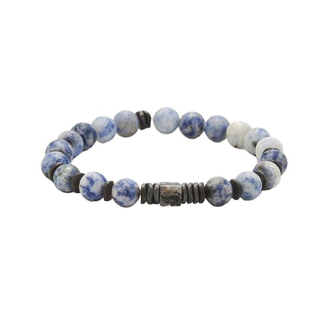 The Watch Boutique Chrysostomos Handmade Bracelet with Sodalite