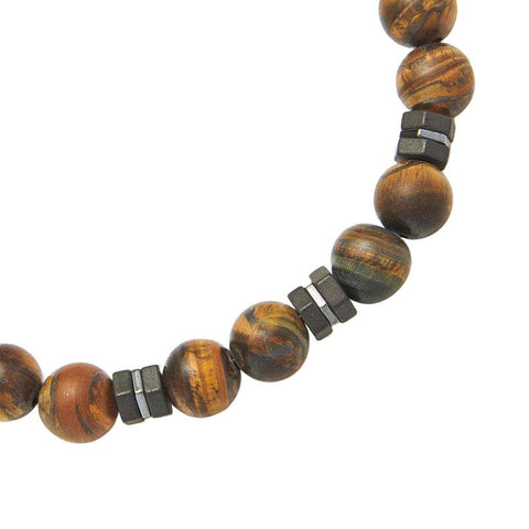 The Watch Boutique Chrysostomos Handmade Bracelet with Tigers Eye