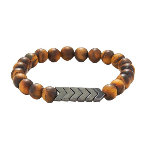 The Watch Boutique Chrysostomos Handmade Bracelet with Tigers Eye