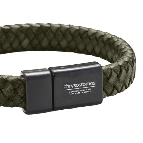 The Watch Boutique Chrysostomos Handmade Leather Bracelet