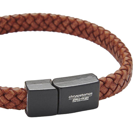 The Watch Boutique Chrysostomos Handmade Leather Bracelet