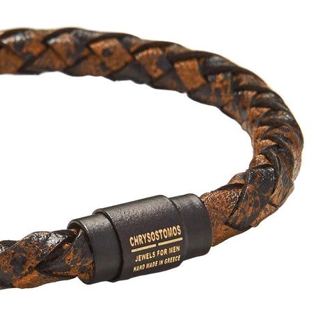 The Watch Boutique Chrysostomos Handmade Leather Bracelet