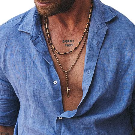 The Watch Boutique Chrysostomos Handmade Necklace with Jasper