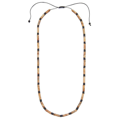 The Watch Boutique Chrysostomos Handmade Necklace with Jasper
