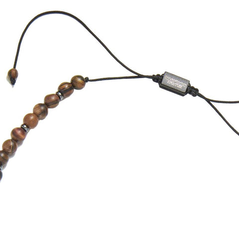 The Watch Boutique Chrysostomos Handmade Necklace with Tigers Eye