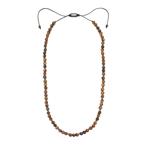 The Watch Boutique Chrysostomos Handmade Necklace with Tigers Eye