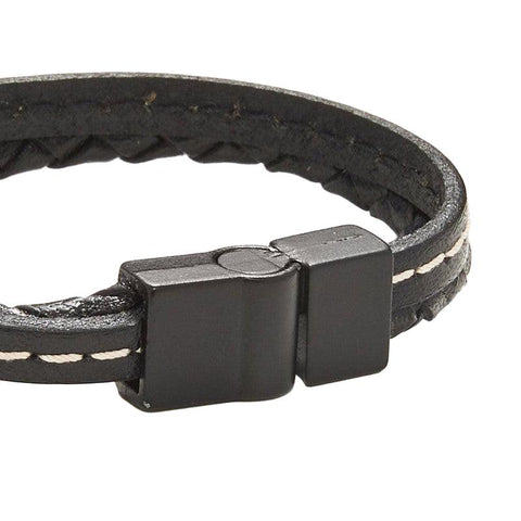 The Watch Boutique Chrysostomos Kids Handmade Bracelet with Black Braid Strap