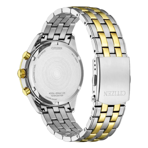 The Watch Boutique Citizen Classic Chronograph Eco-Drive Watch Grey Dial