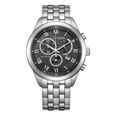 The Watch Boutique Citizen Classic Chronograph Quartz Watch Black Dial