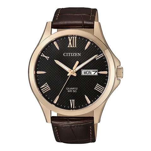 The Watch Boutique Citizen Classic Quartz Watch Black Dial