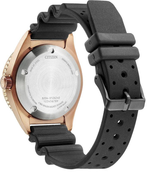 The Watch Boutique Citizen Diver Automatic Rose Gold Watch