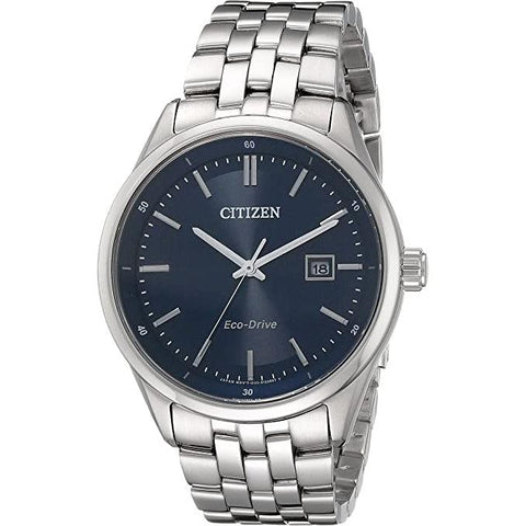 The Watch Boutique Citizen Eco-Drive Blue Dial Date Dress Watch