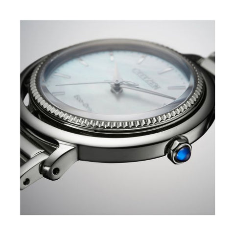 The Watch Boutique Citizen Eco-Drive Blue Mother-of-Peal Dial Watch