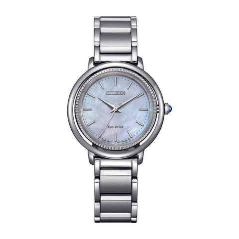 The Watch Boutique Citizen Eco-Drive Blue Mother-of-Peal Dial Watch