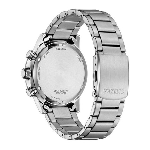 The Watch Boutique Citizen Eco-Drive Chronograph Blue Dial Watch