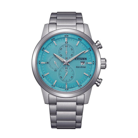 The Watch Boutique Citizen Eco-Drive Chronograph Blue Dial Watch
