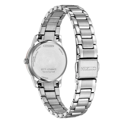 The Watch Boutique Citizen Eco-Drive Dress Watch Stainless Steel White Dial