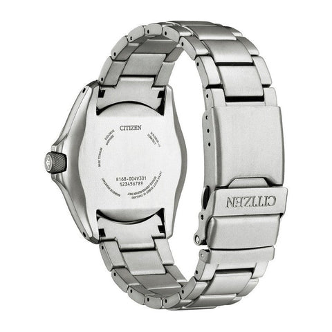 The Watch Boutique Citizen Eco-Drive Gents Titanium Green Dial BN0241-59W