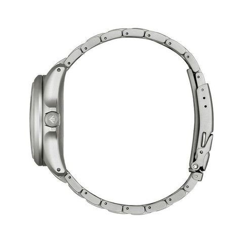 The Watch Boutique Citizen Eco-Drive Gents Titanium Green Dial BN0241-59W