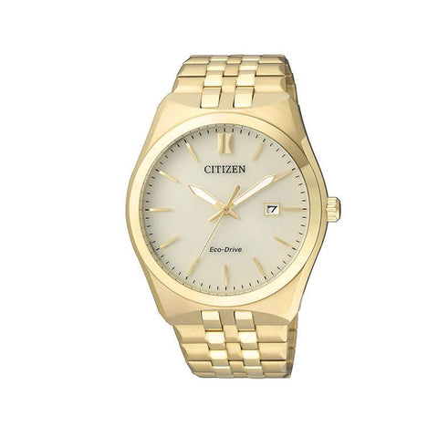 The Watch Boutique Citizen Eco-Drive Gold Date Dress Watch
