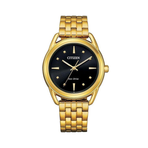 The Watch Boutique Citizen Eco-Drive Gold Ladies Dress Watch