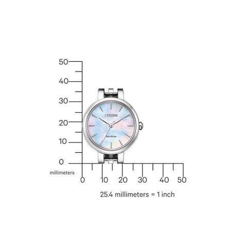 The Watch Boutique Citizen Eco-Drive Ladies' Silver Tone Watch