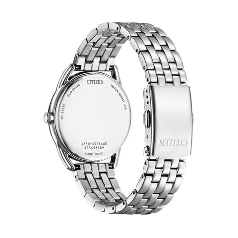 The Watch Boutique Citizen Eco-Drive Ladies Steel Blue Dial Dress Watch