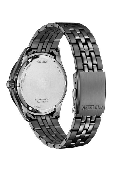 The Watch Boutique Citizen Eco-Drive Men's Stainless Steel Blue Dial Watch