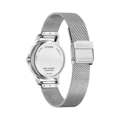 The Watch Boutique Citizen Eco-Drive Pink Dial MOP Watch