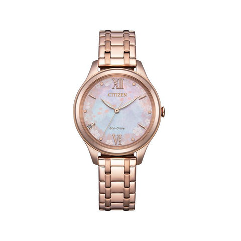 The Watch Boutique Citizen Eco-Drive Sakura Limited Collection Lady Watch