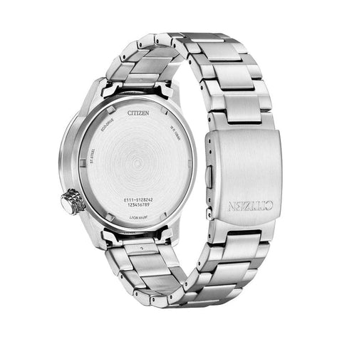The Watch Boutique Citizen Eco-Drive Stainless Steel Black Dial Watch