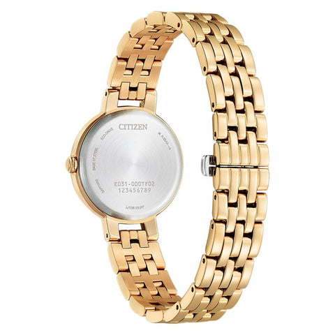 The Watch Boutique Citizen Eco-Drive Women's Gold-Tone Stainless Steel Watch