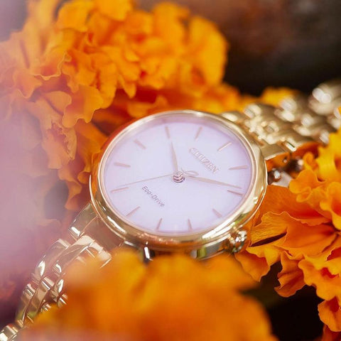 The Watch Boutique Citizen Eco-Drive Women's Gold-Tone Stainless Steel Watch