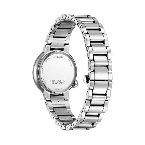 The Watch Boutique Citizen Eco-drive Ladies Mother of Pearl Stainless Steel