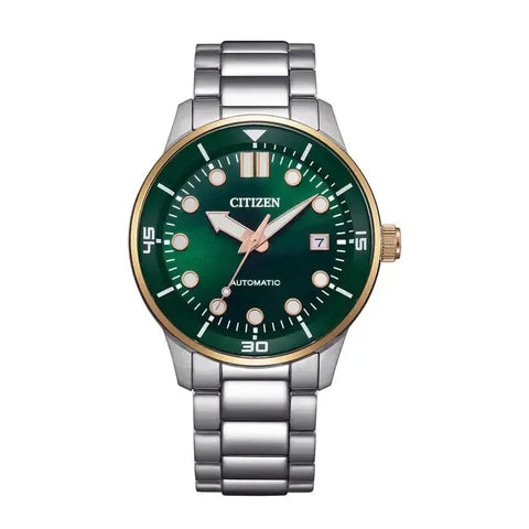 The Watch Boutique Citizen Gents Automatic Green Dial Watch