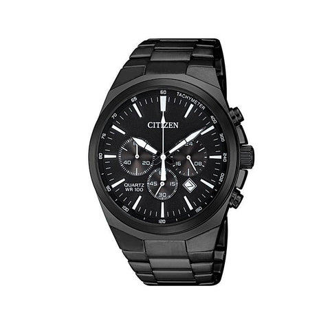 The Watch Boutique Citizen Gents Quartz Watch Black Ion plating