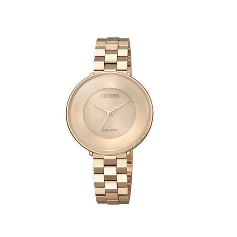 The Watch Boutique Citizen L Eco-Drive Ambiluna 31mm Rose Gold Watch