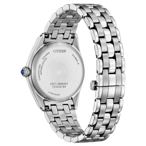 The Watch Boutique Citizen L Eco-Drive Women's Stainless Steel Mother of Pearl Dial Watch