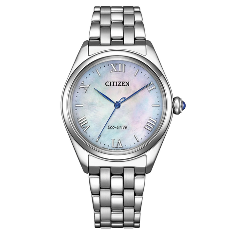 The Watch Boutique Citizen L Eco-Drive Women's Stainless Steel Mother of Pearl Dial Watch