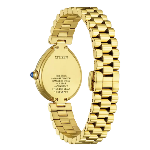 The Watch Boutique Citizen L Rainell Eco-Drive Watch Gold-Tone