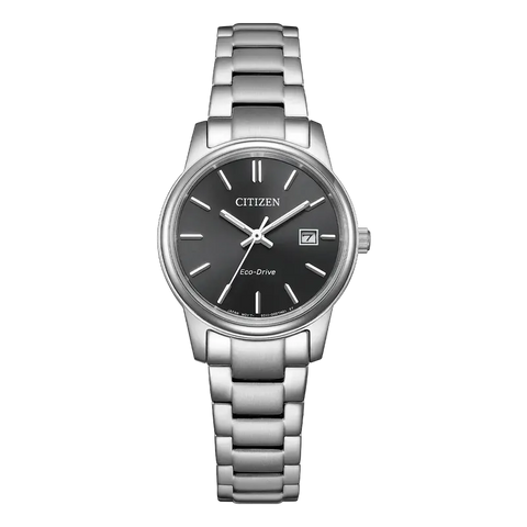 The Watch Boutique Citizen Ladies Eco-Drive Black Dial Watch