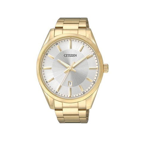 The Watch Boutique Citizen Men's Gold Silver Dial Dress Watch