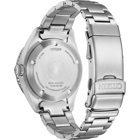 The Watch Boutique Citizen Promaster Diver Automatic Men's Stainless Steel Yellow Dial Watch
