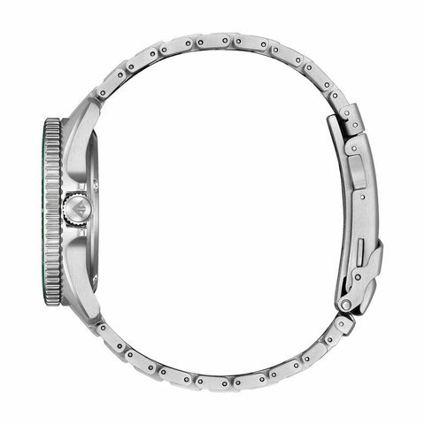 The Watch Boutique Citizen Promaster Eco-Drive Diver Green Dial Watch