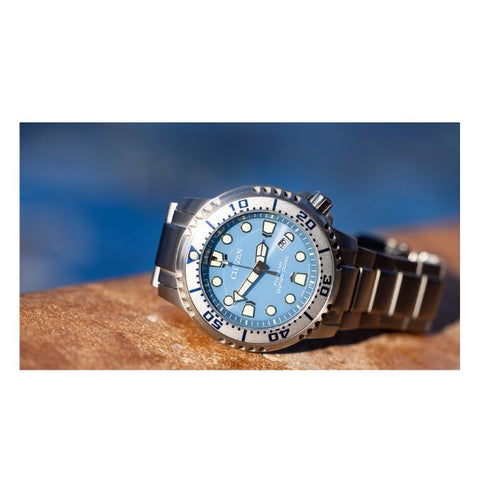 The Watch Boutique Citizen Promaster Eco-Drive Gents Diver's Blue Dial Watch