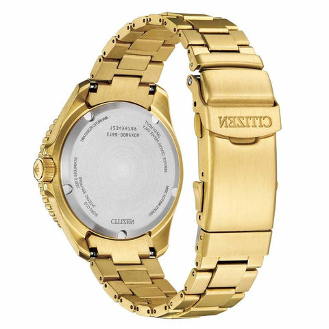 The Watch Boutique Citizen Promaster Eco-Drive Gold-Tone Diver Watch