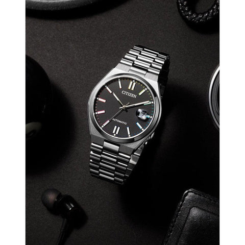 The Watch Boutique Citizen Tsuyosa Gents Automatic Black Dial Watch